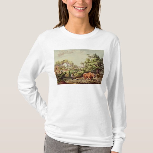 American Farm Scenes T-Shirt (Front)