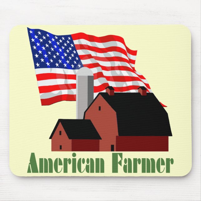 American Farmer Mouse Pad (Front)