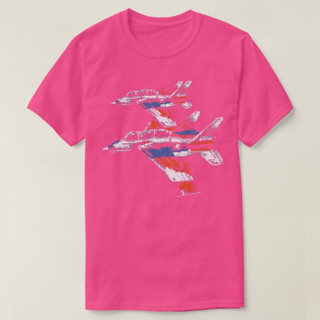 American Fighter Jets T-Shirt (Design Front)