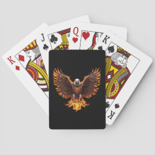 American Fire Bird Playing Cards