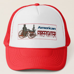 American Firefighter Trucker Hat