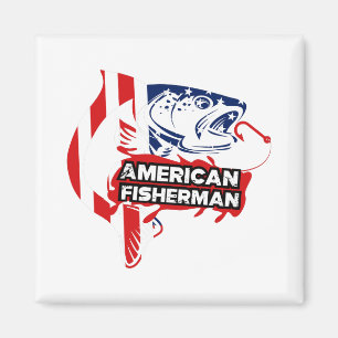 American fisherman magnet