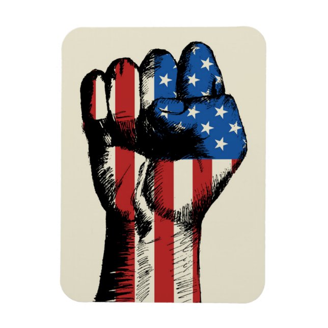 American Fist Magnet (Vertical)