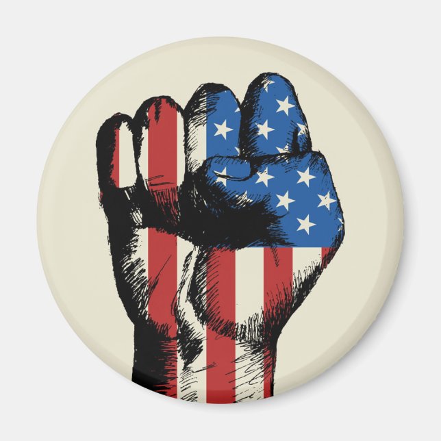 American Fist Magnet (Front)