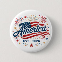 American Flag 1776 2026 Fireworks Stars