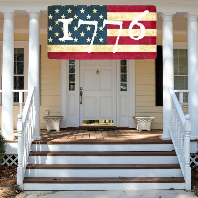 American Flag 1776 July 4th Party Banner (Creator Uploaded)