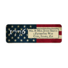 American Flag 1776 return address