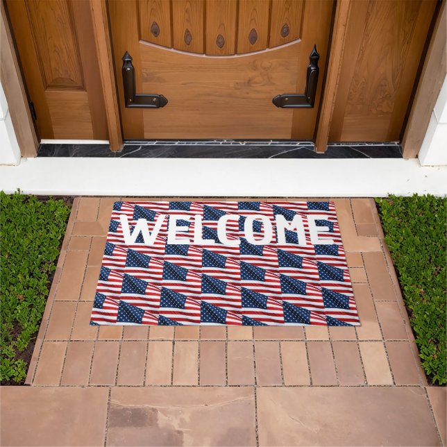 American Flag 2412 Doormat (Outdoor)
