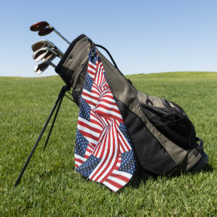 American Flag 2412 Golf Towel