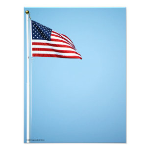 American Flag 2412 Photo Print