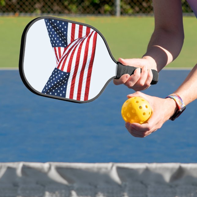 American Flag 2412 Pickleball Paddle (Insitu)