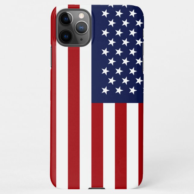 American Flag 2 iPhone Case (Back)