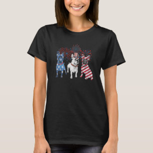 American Flag 4th Of July Independence Day French T-Shirt