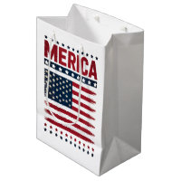 American Flag 4th of July Merica
