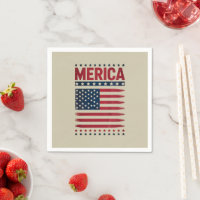 American Flag 4th of July Merica