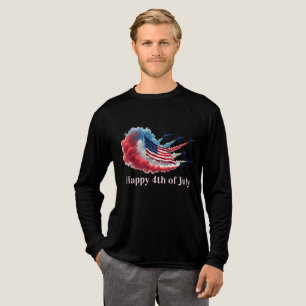 American Flag, 4th of July Tri-Blend Shirt