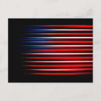 American Flag Abstract Striped