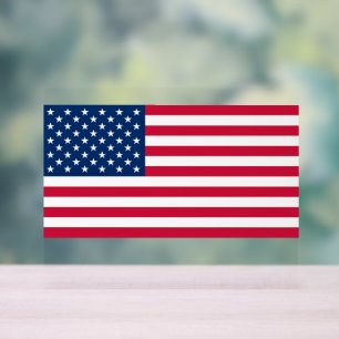 American Flag Acrylic Sign