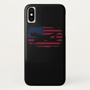 American Flag Aircraft Aviation Case-Mate iPhone Case