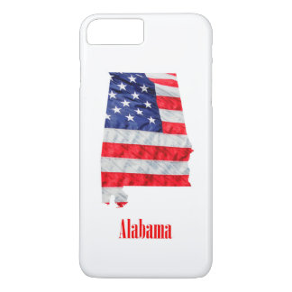 American Flag Alabama United States Case-Mate iPhone Case