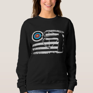 American Flag Archery Sweatshirt