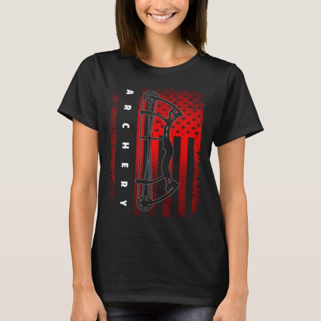 American Flag Archery T-Shirt (Front)