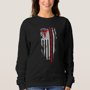 American Flag Assistant Director Of Nursing Nurses Sweatshirt