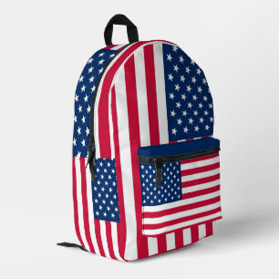American Flag Backpack USA Patriotic