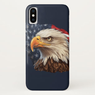 American Flag Bald Eagle Case-Mate iPhone Case
