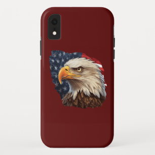 American Flag Bald Eagle Case-Mate iPhone Case