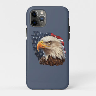 American Flag Bald Eagle Case-Mate iPhone Case