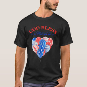 American Flag Bald Eagle Mullet Play 4Th Of July T-Shirt