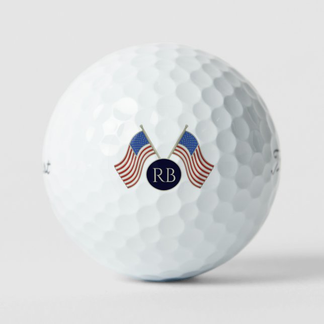 American Flag Balls (Front)