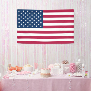 American flag banner