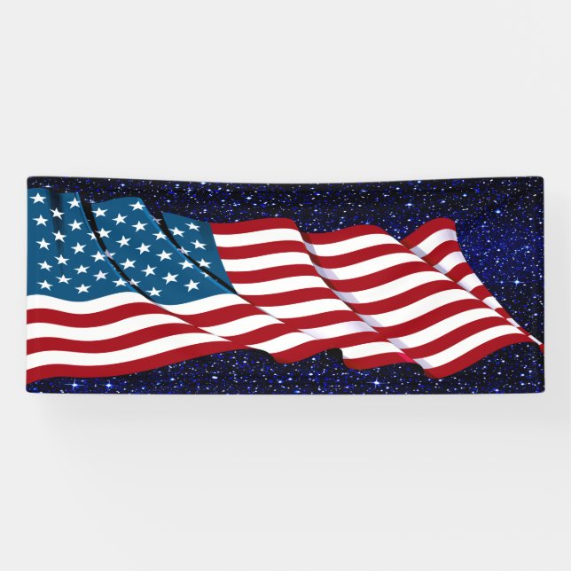 American Flag Banner (Horizontal)