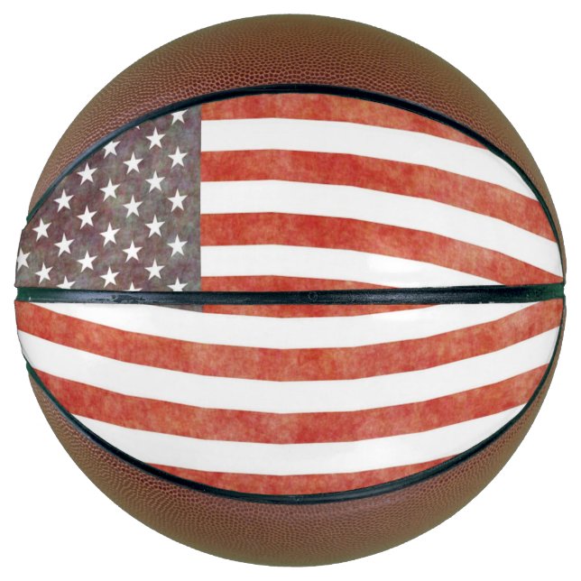 American Flag Basketball (Front)