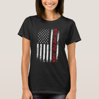 American Flag Best Pop Pop Ever Vintage T-Shirt