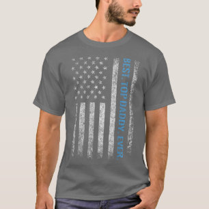 American Flag Best TOP DADDY Ever Fathers Day Dad