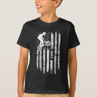 American Flag BMX Clothing - BMX Rider Vintage BMX