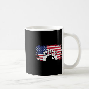 American Flag Bowling Apparel - Bowling 1 Coffee Mug