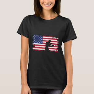 American Flag Boxing Apparel - Boxer Boxing Women T-Shirt