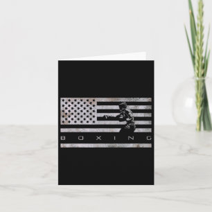 American Flag Boxing Apparel - Boxing 1 Card