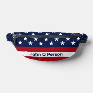 American Flag Bum Bags