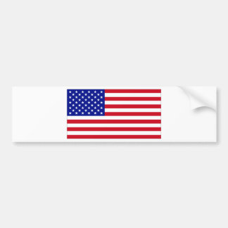 American Flag Bumper Sticker