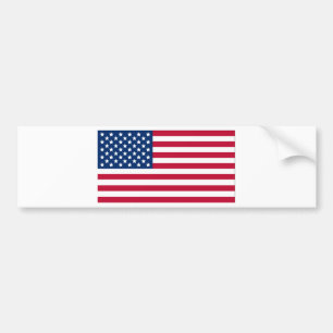 American Flag Bumper Sticker