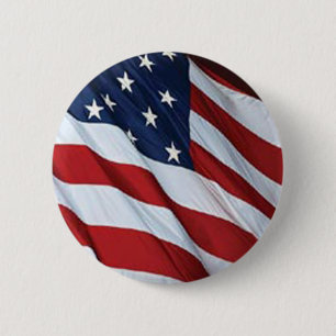 American Flag Button