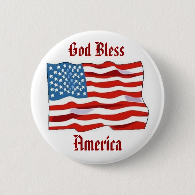 American Flag Button (Front)