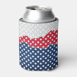 American Flag Can Cooler