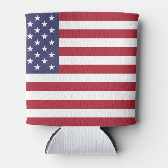American Flag Can Cooler (Front)
