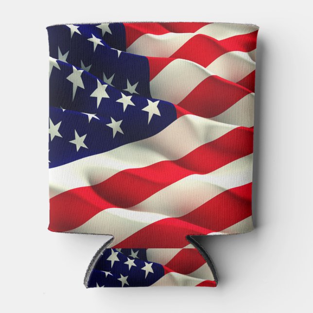 American Flag Can Coozie (Front)